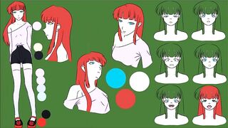 |THC| Rachel Character Sheet Speed Paint