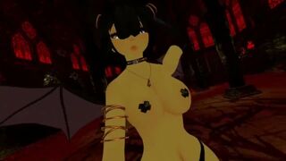 Dace by a Female Demon POV VRChat