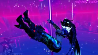 [VRChat] Exotic Pole Dancing: Midnight Queen
