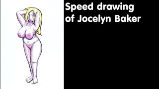 Jocelyn Baker Speed Drawing Fan Art