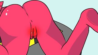 AMONG US PORN ANIMATION SEX WITH RED BIG COCK TIGHT PUSSY 2021