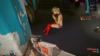 Cyberpunk 2077 Sex Scene with Male Homosexual Sex by LoveSkySan