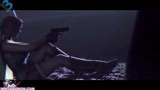 Monster Cock THROUGH Her!