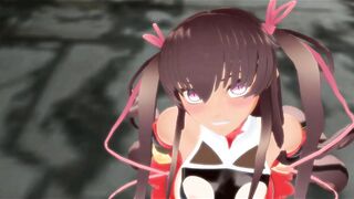 By chance, I caught Taimanin ... - [MMD][bY-syupi]