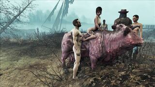 Fallout 4 – On the two-headed cow