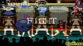 Kuromaru Vs Athena Asamiya The Queen of Fighters