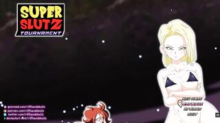 Super Slut Z Tournament [Hentai game] Ep.7 Chichi squirt a lot while cheating on Goku