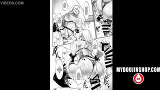 MyDoujinShop - Anime Girl Shows of Her Big Tits Falling Out of a Bikini ~ Almost Transparent UO Denim Fate Grand Order Hentai Comic