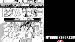 MyDoujinShop - Sexy Teen Lifts Her Skirt For Anal Sex ~ Miyamoto Issa Hentai Comic