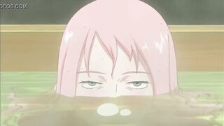 Naruto Girls bath scene [nude filter]