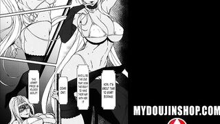 MyDoujinShop - Ingrid Strips For a Room Full of Random Horny Men ~ Degradation 2 Makai(Hell) Kishi Lilith Black Hentai Comic