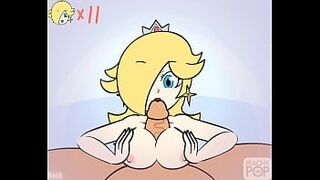 Super Smash Girls Titfuck - Princess Rosalina by PeachyPop34