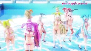 MMD - Vocaloid - One, Two, Three