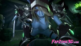 Sylvanas with Huge Perfect Ass Collection Best of Fucks