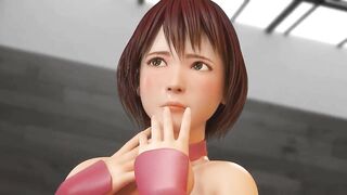 3D Gym Sex Amination