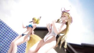 MMD Sexy Touhou Dance (So Much Loving You)