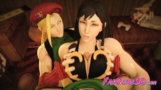 3D Nude Street Fighter Characters Compilation of 2021!