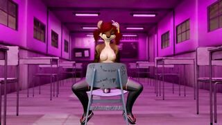 Good Girl Ott Punishers Herself in Detention - Second Life Yiff