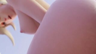 MERCY REVERSE COWGIRL ANIMATION ASS 3D