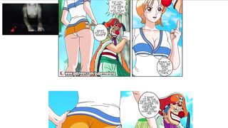 Nami Pulled Into a Great Orgy