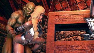 Knight dedicate herself to the orks.6