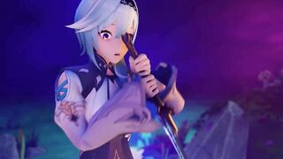 Eula can't resist a monster meat