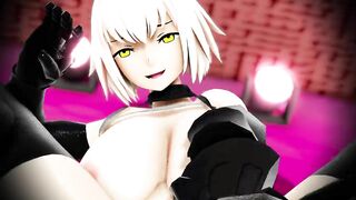 mmd r18 Jeanne d'Arc Alter fate grand order fuck her in the ass 3d hentai