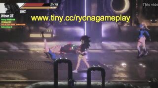 Cute girl having sex with a big boss in Pure Onyx action 2021 hentai ryona game new gameplay