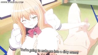 HOT BUSTY ANIME CHICK GETS FUCKED BY GUY WHILE LISTENING TO PINK GUY
