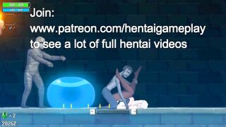Dungeon and the maid hentai gameplay . Cute blonde maid girl having sex with zombies men monsters in a hot xxx sex game