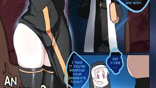 An Unholy Prayer - Teen girl religous Hentai comic