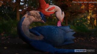 Furry Dragon Sensual Blowjob