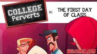 The first day of class - College Perverts