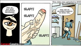 The Tarado Caretaker - HQ As Novinhas da Escola