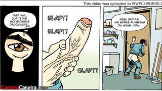 The Tarado Caretaker - HQ As Novinhas da Escola