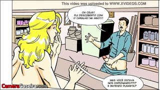 The Tarado Caretaker - HQ As Novinhas da Escola