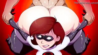 The Incredibles fuck elasticgirls atomic booty
