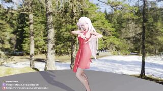 EMT anime 3D  dance