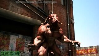 Horny Demon Strikes Again. Monster Hentai 3D