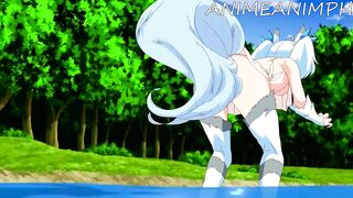 Redo Of A Healer Hentai: Touching Setsuna's Sexy Teen Body With Loud Moanings