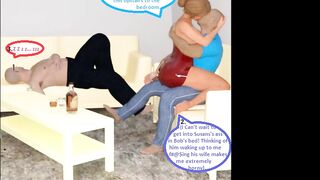3D Comic: Cuckold Wife Fucks Husbands Best Friend