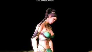 MK9 Jade vs Sindel Ryona