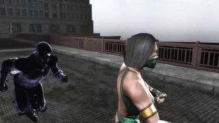 MK9 Jade in Brutal Ryona Freecam. mp4