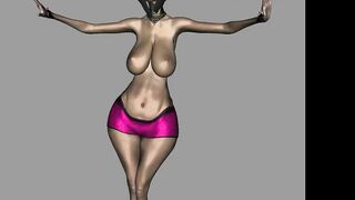 Belly Dancer CGI 3D