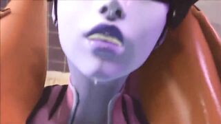 Futa Widowmaker fucks Pharah (3D Animated)