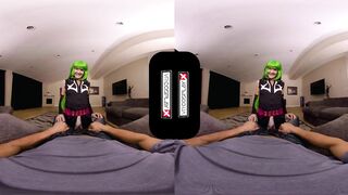 VRCosplayX Teen Stunner C.C. Squirts All Over Your Dick In Code Geass XXX
