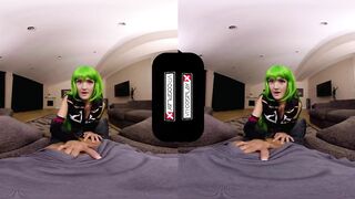 VRCosplayX Teen Stunner C.C. Squirts All Over Your Dick In Code Geass XXX