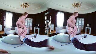 POV Fuck Gorgeous Serbian Secretary Haley Hill in Virtual Reality