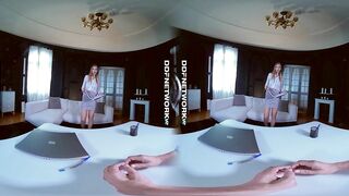 POV Fuck Gorgeous Serbian Secretary Haley Hill in Virtual Reality