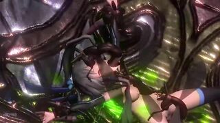 【MMD R-18 SEX DANCE】THE NORTHWOOD LAIR LOU TIANYI HOT ORGY FUCKED BY INSECTOID MONSTERS [MMD]